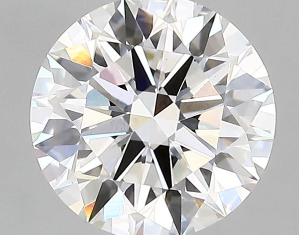 2.01-Carat Round Shape Lab Grown Diamond