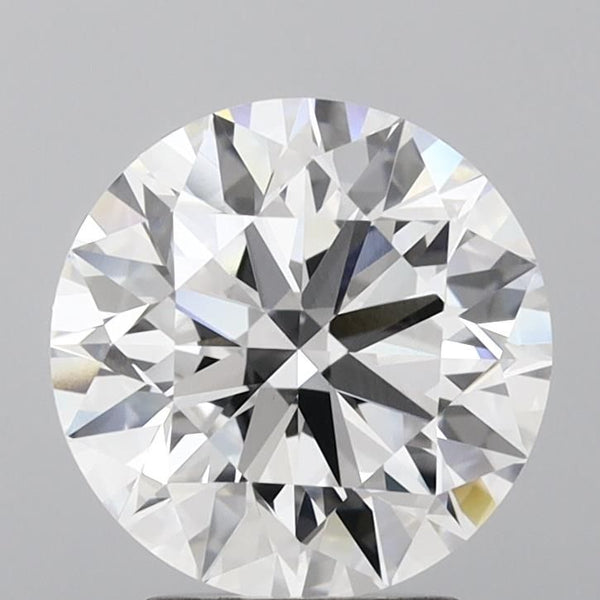 3.05-Carat Round Shape Lab Grown Diamond