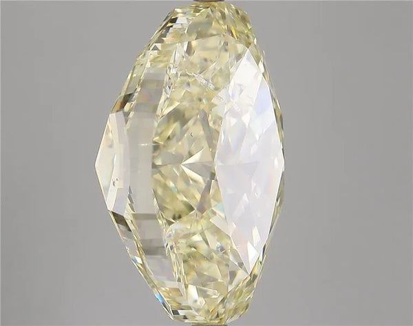 15.01ct Oval Natural Diamond (Fancy Light Brownish Yellow, Clarity SI2, GIA)