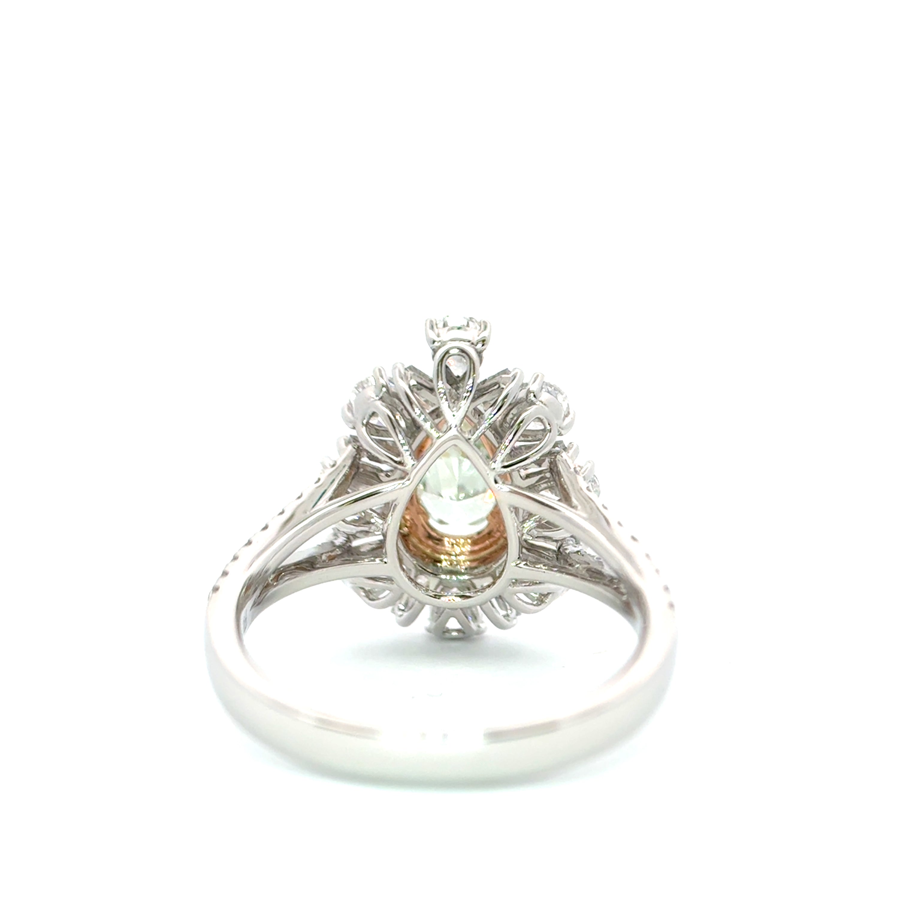 Custom Order Luxury Halo Engagement Ring [Setting Only] - EC400