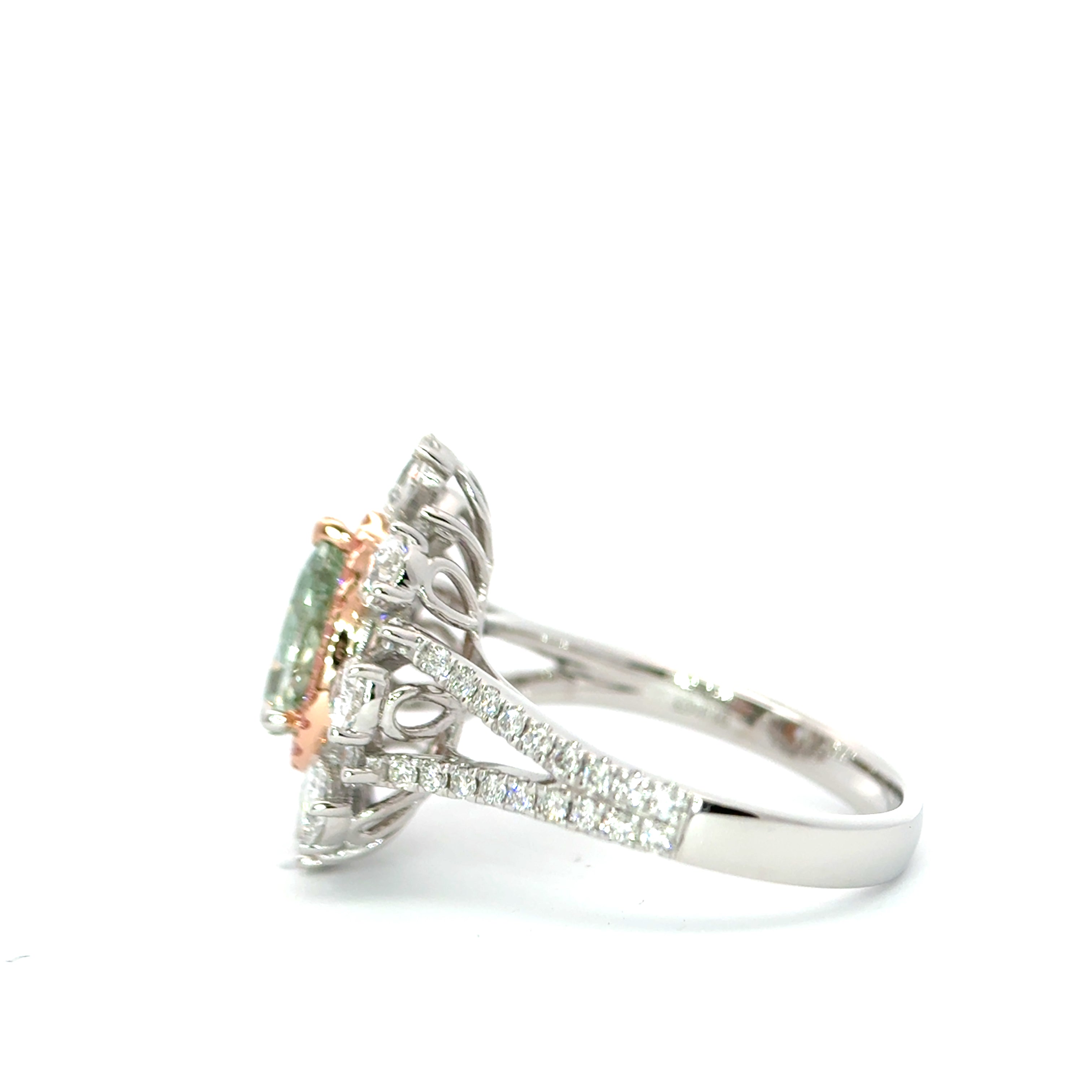 Custom Order Luxury Halo Engagement Ring [Setting Only] - EC400