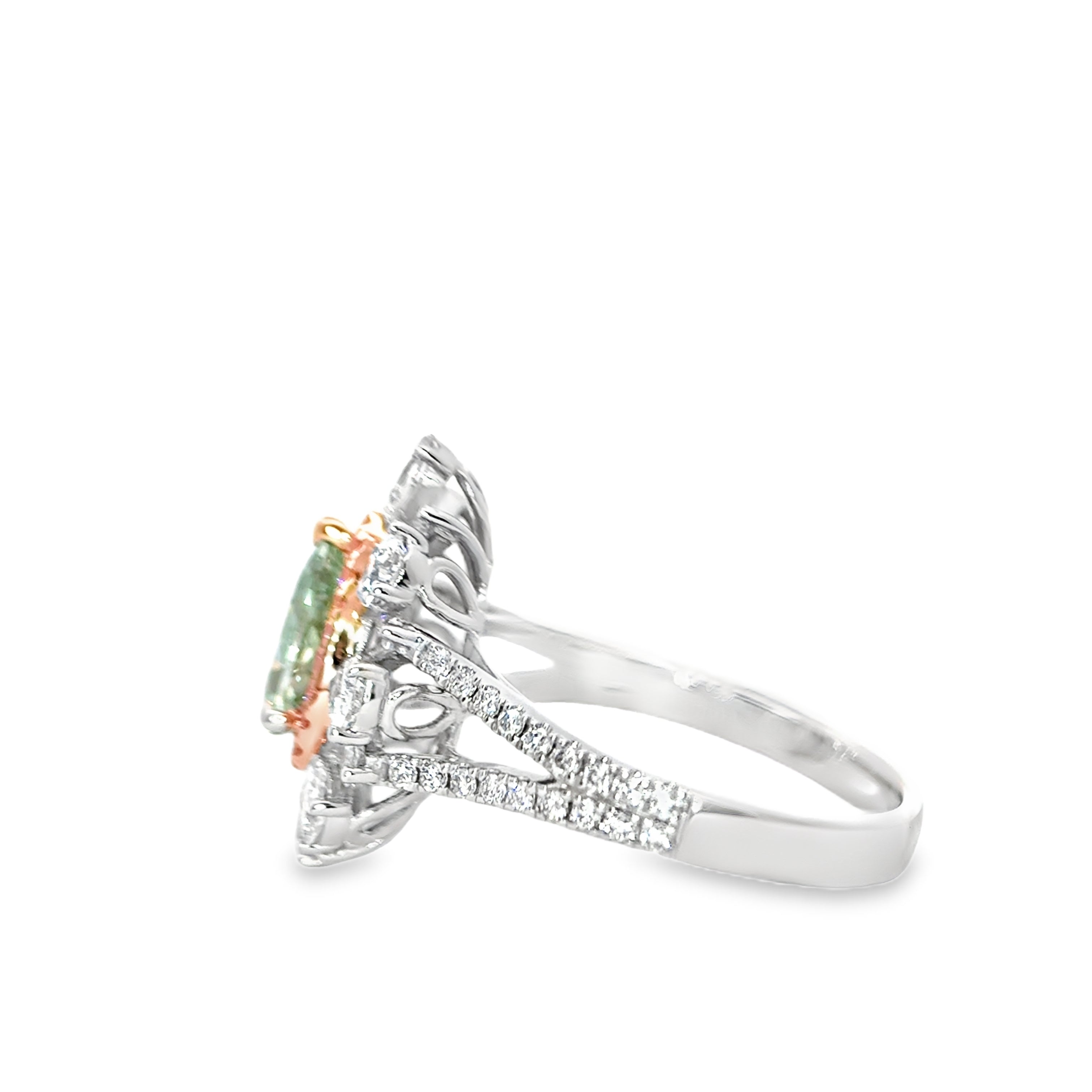 Custom Order Luxury Halo Engagement Ring [Setting Only] - EC400