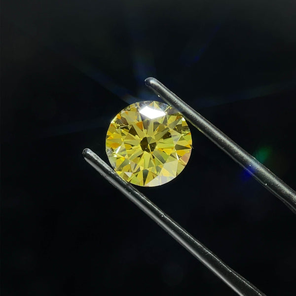 2.57-Carat Round Shape Lab Grown Diamond