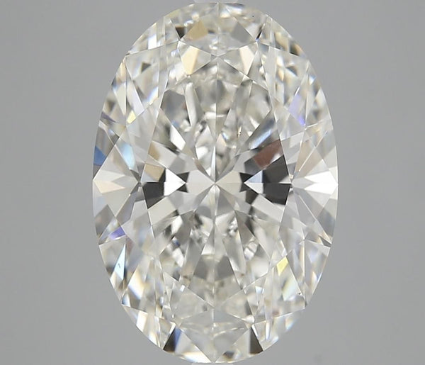 6.38-Carat Oval Shape Lab Grown Diamond