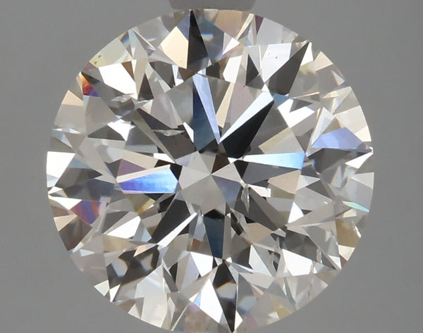 3.16-Carat Round Shape Lab Grown Diamond