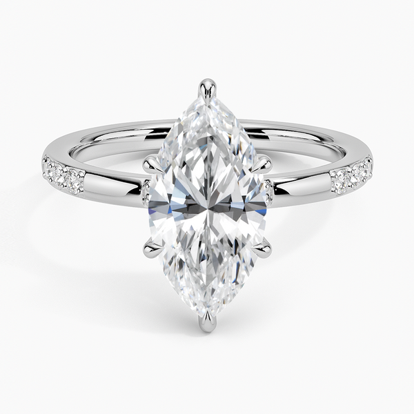 Danica Diamond Engagement Ring [Setting Only] - EC107M