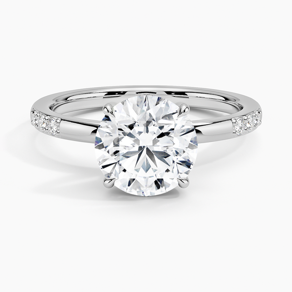 Danica Diamond Engagement Ring [Setting Only] - EC107
