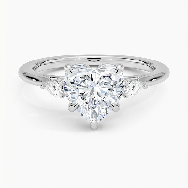 Aria Perfect Fit Three Stone Diamond Engagement Ring  [Setting Only] - EC119H