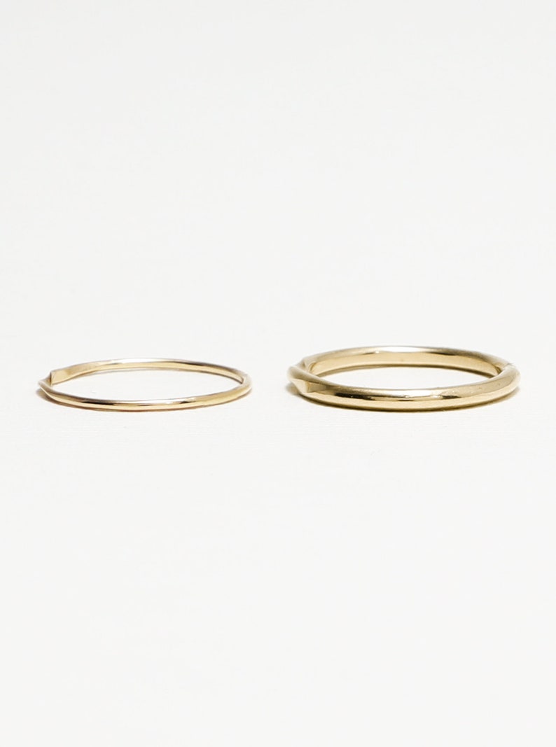Unique Twist Couple Wedding Ring Set - WM31