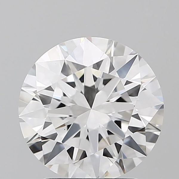 2.02-Carat Round Shape Lab Grown Diamond