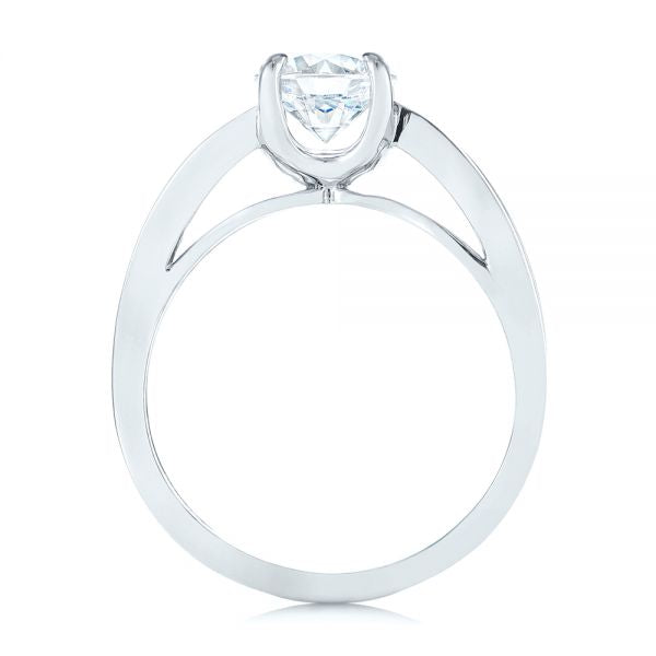 Double Strand Solitaire Diamond Engagement Ring [Setting Only] - EC031 - Roselle Jewelry