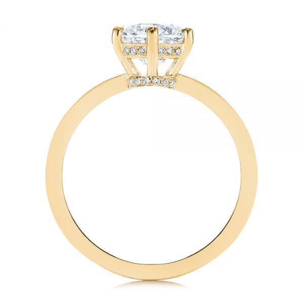 Six Prong Classic Diamond Engagement Ring [Setting Only] - EC050 - Roselle Jewelry