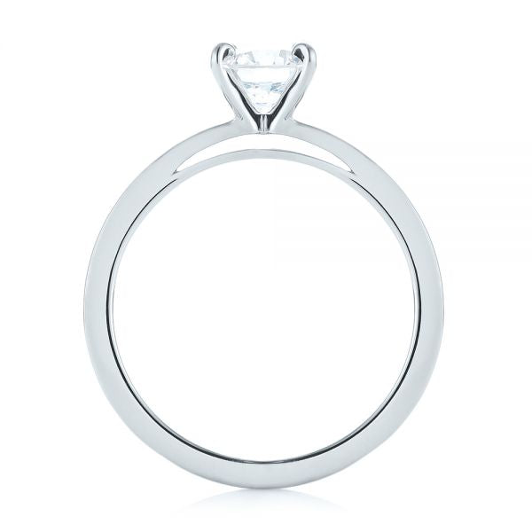 Four Prong Solitaire Engagement Ring [Setting Only] - EC082 - Roselle Jewelry