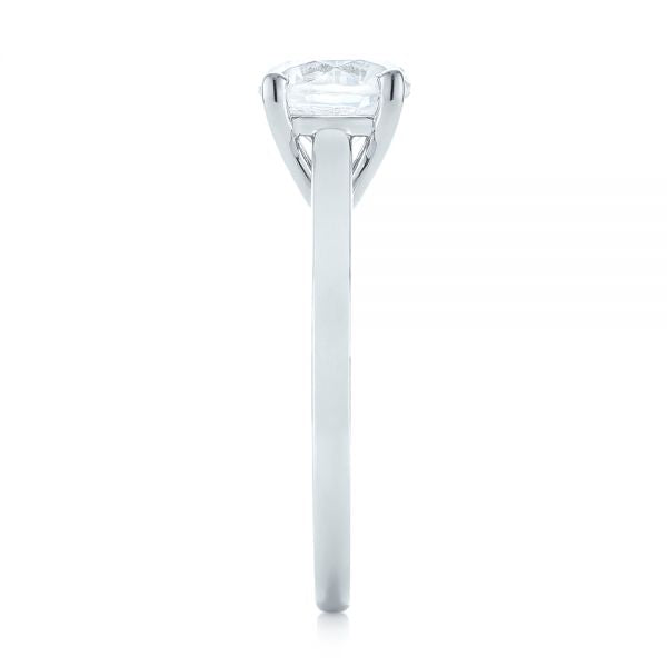 Solitaire Diamond Engagement Ring [Setting Only] - EC061 - Roselle Jewelry