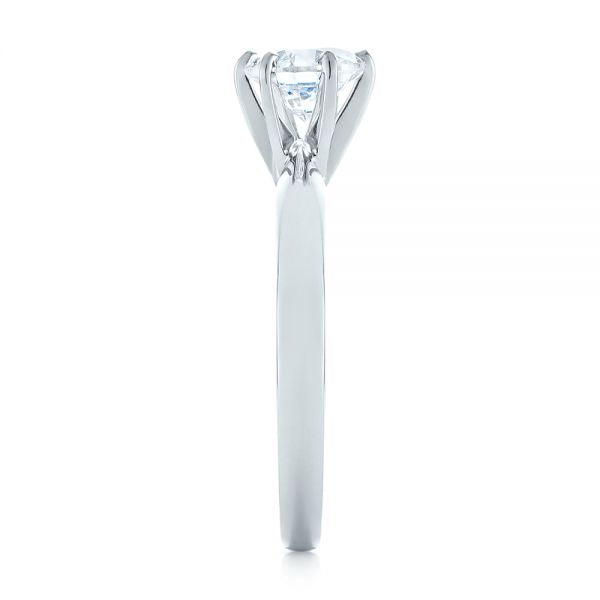 Six Prong Diamond Engagement Ring [Setting Only] - EC045 - Roselle Jewelry