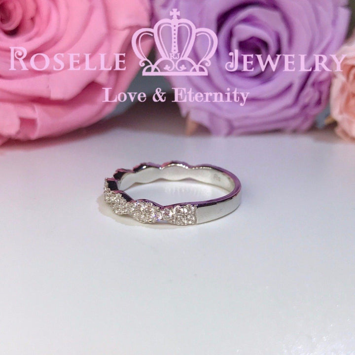 Twist Wedding Ring - BA25 - Roselle Jewelry