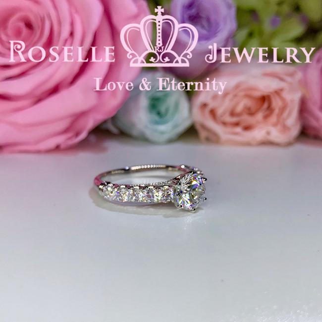 Vintage Engagement Ring - V24 - Roselle Jewelry