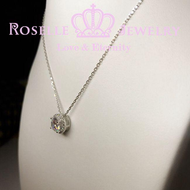Halo Drop Pendants - RC2 - Roselle Jewelry